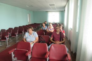 Робоча зустріч голови Краснопільської селищної ради з лікарями КНП Краснопільського РЦПМСД